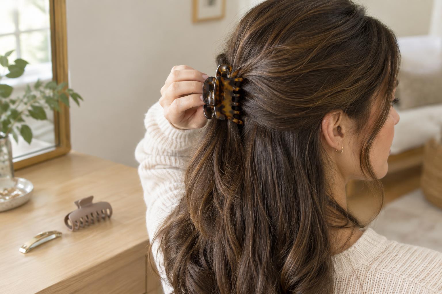 Why Hair Clips Slip: Matching Clip Size and Grip to Your Hair